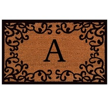 100% Cotton Waterproof coir door mat, for Floor, Outdoor, Pattern : Printed