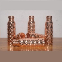 Metal copper water bottle, Feature : Eco-Friendly