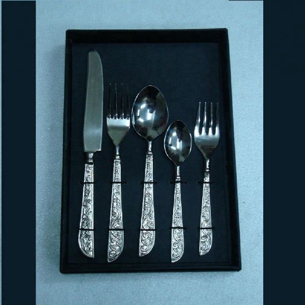 Metal Flat ware Cutlery, Color : Customized
