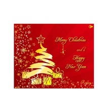 High quality new year greeting card, Printing Type : Offset Printing
