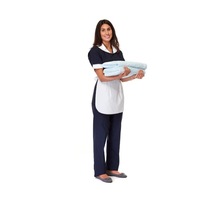 Polyester / Cotton Housekeeping Uniform, for Hotel, Gender : Women