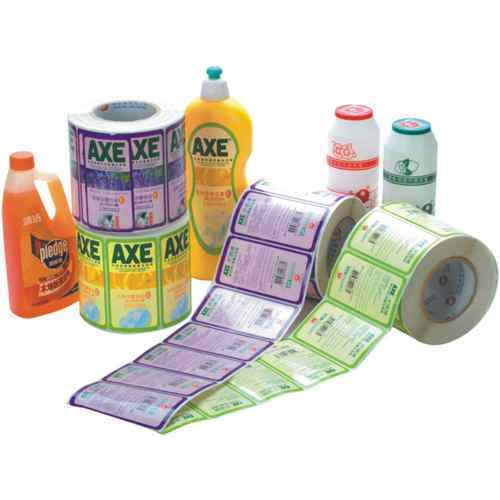 Adhesive Paper Product Printed Stickers, for Prevent Counterfeiting