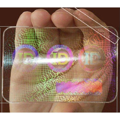 Transparent Hologram Stickers