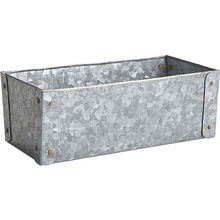 Galvanized Metal Rectangle Box, for Home, Feature : Eco-Friendly