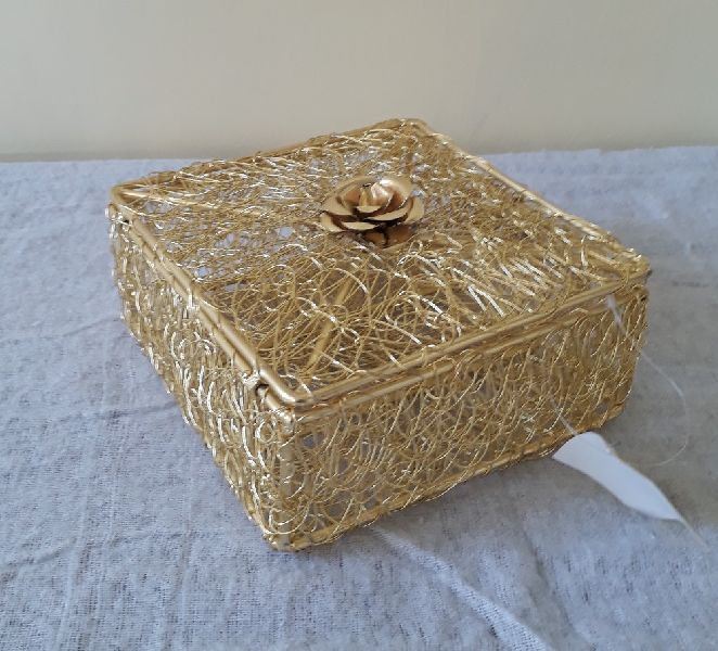 IRON gold wire box