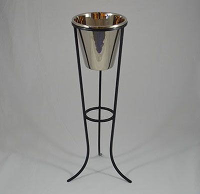 Wine Chiller Nickel Iron Stand, Feature : Eco-Friendly