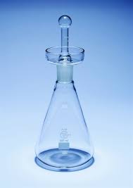 Conical Glass Iodine Flask, for Chemical Laboratory, Size : 250