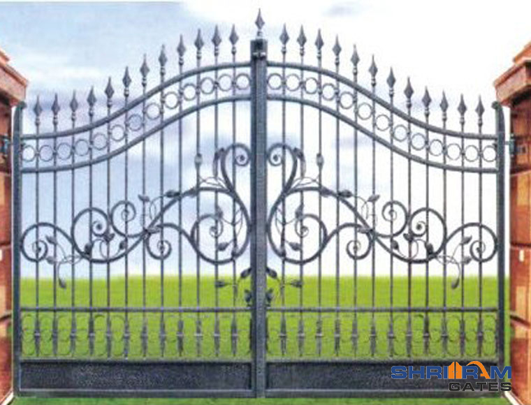 wrought iron main gate
