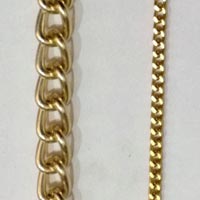 METAL aluminium chain, Color : GOLD