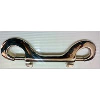 METAL Double End Snap Hook, Color : LIGHT BROWN