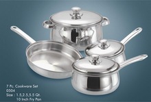 Metal Stainless Steel Cookware Set, Feature : Feature