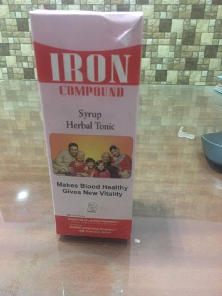  Iron Compound Herbal Syrup, Packaging Type : Bottle