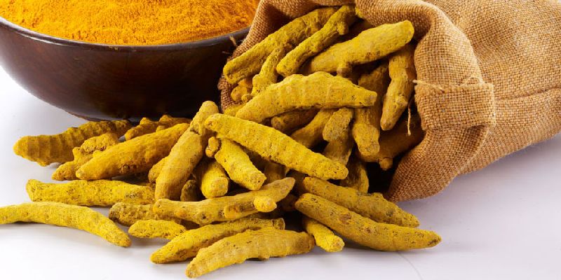 Natural turmeric finger, for healthcares, cosmetics, Pharmaceuticals, Color : Yellow