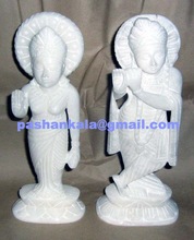 Marble Radha Krishna Statues, Technique : Polished