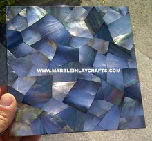 Mother Of Pearl lapis lazuli Tile