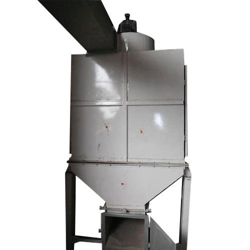 Marc Anton Belt Drive Semi-automatic Commercial Dust Collector Machine, Color : Silver Grey