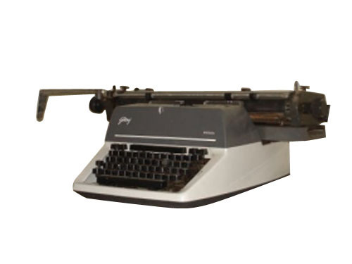 godrej prima english typewriter