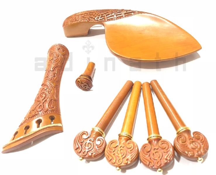 Violin accessories, Style : Handcarved Rare fittings