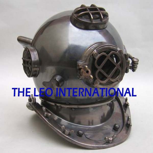 Metal Nautical Diving Helmet, Size : STANDARD