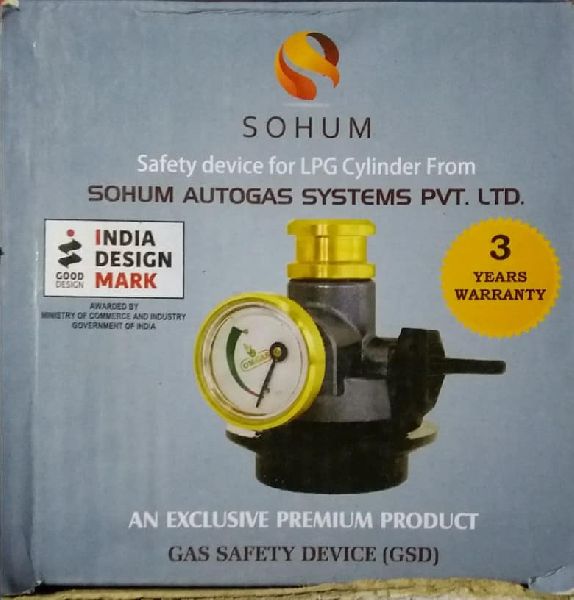 Sohum 300-400 Om Gas Safety Device, Certification : ISO 9001:2008.CE Certified