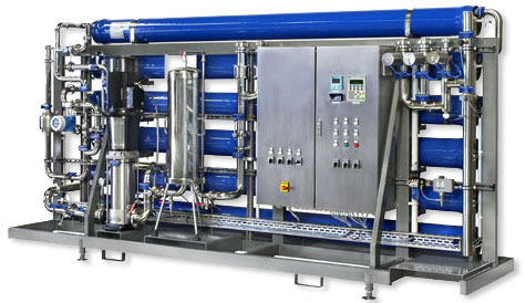 Stainless Steel Industrial Reverse Osmosis Plants, Voltage : 380V