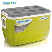 PINNACLE Ice Cooler Box, Color : Blue / Red / green