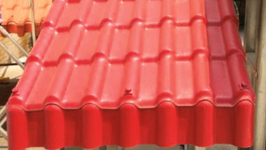 PLASTIC TILE ROOFING SHEET