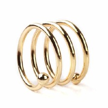 Brass Napkin Ring, Size : 45 MM