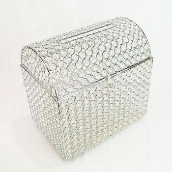 CRYSTAL WEDDING CARD HOLDER