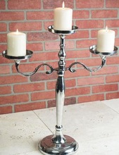 Metal candle holder stand, Size : 12