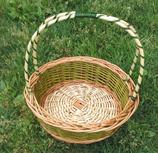 Round Cane Baskets
