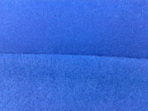 Plain Polyester 2 Thread Fleece Fabric, for Making Garments