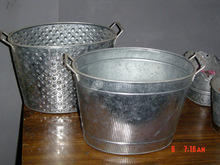 Metal Galvanized Galvanised Iron Buckets