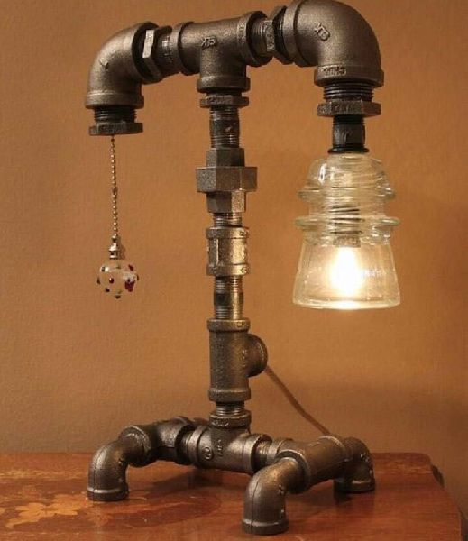 Metal Table Lamp, Size : Standard