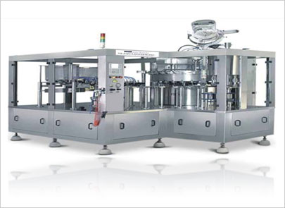 Bottle Rinsing and Filling Machine