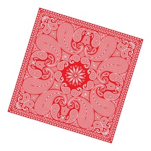 Silk cotton custom printed Bandana, for Daily Life, Size : 50cm x 50cm, 55cm x 55cm, 100cm x 100cm