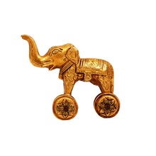 brass big elephant wheels
