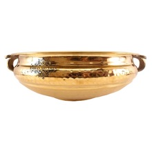 brass urli container tableware