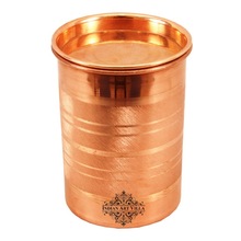 Copper glass tumbler, for Authentic Indian Dinning Ex, Feature : Eco-Friendly