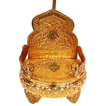 Design round singhasan, Color : Golden
