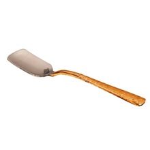 steel copper icecream dessert spoon