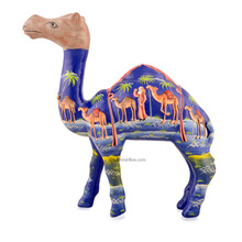 Paper Handmade Papier Mache Camels, for Home Decoration, Style : Artificial