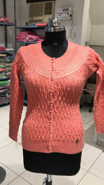 Full Sleeves Ladies Woolen Sweater, Technics : Attractive Pattern,  Handloom, Occasion : Casual Wear at Best Price in Alirajpur