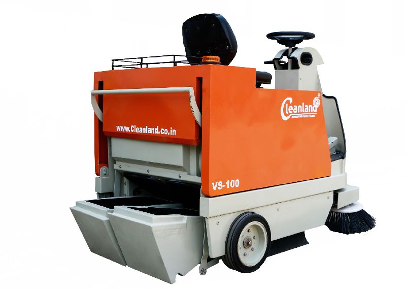 Battery Operated Sweeper for Malls