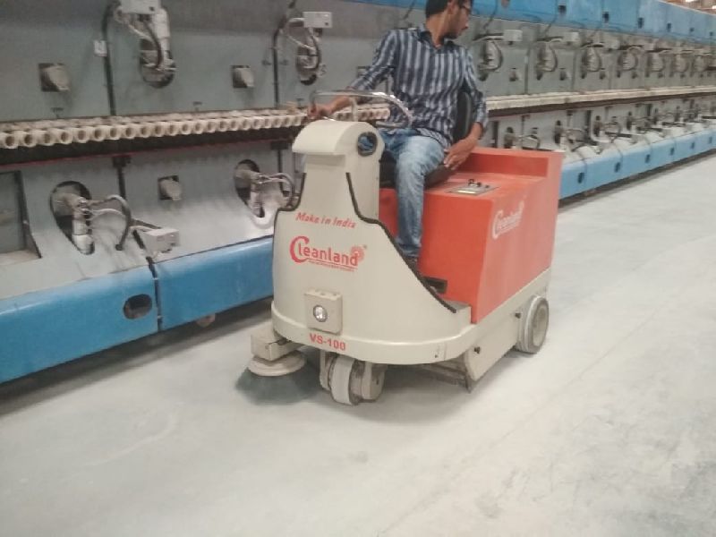 Ride on Battery Operated Sweeping Machine