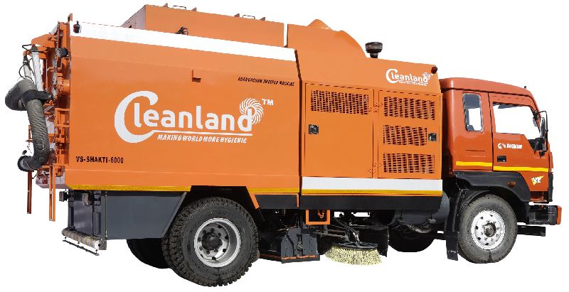 Truck Mounted Sweeper Machines Exporters, Certification : ISO 9001:2008 Certified