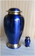Avondale Blue Adult Cremation Urn