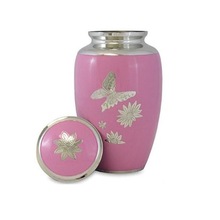 Brass Butterfly Adult Cremation Urn