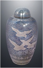 Domtop Going Home Brass Cremation Urn, for Adult, Style : American Style