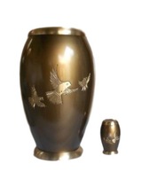 Metal Home Cremation Urn, for Adult, Style : American Style